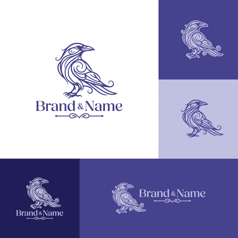 Crow Bird Logo - Image 2