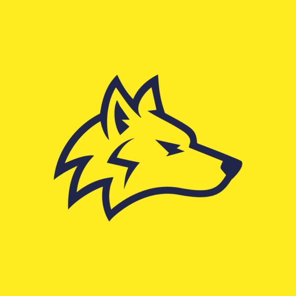 Dog Wolf Head Logo