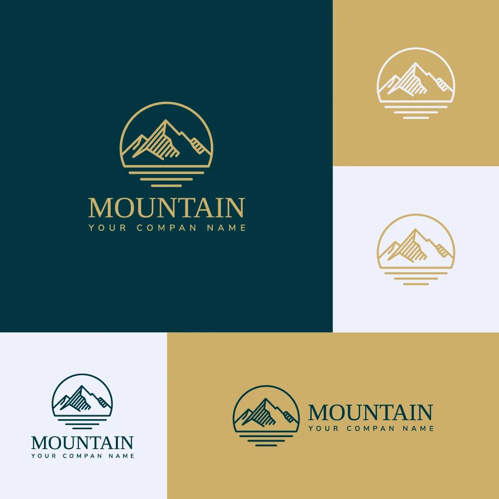 Peaks Mountains Logo - Image 2