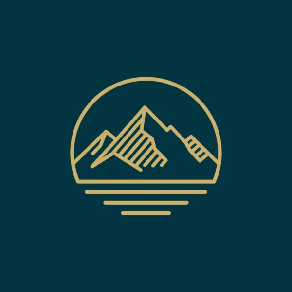 Peaks Mountains Logo