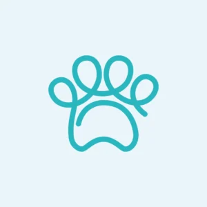 Pet Paw Print Logo